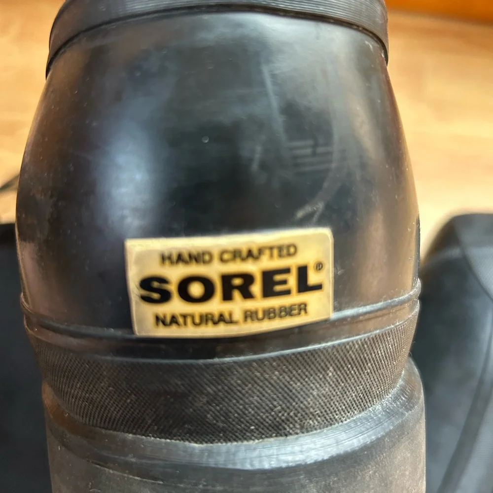 Sorel Black Snow Boots